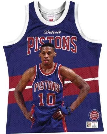 MITCHELL  NESS CAMISETA DE BALONCESTO MITCHELL NESS EN PARA HOMB MULTICOLOR