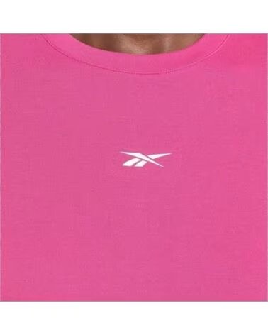 REEBOK T-SHIRT À MANCHES COURTES POUR FEMME ROSA