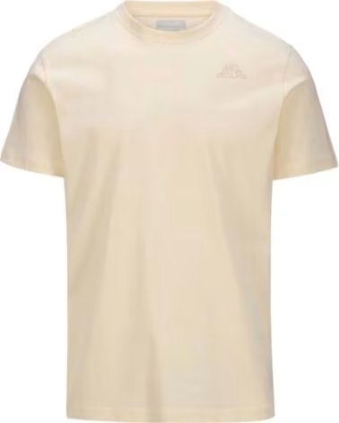 KAPPA T-SHIRT 304J150-A0Q DE MANGA CURTA PARA HOMEM BEGE BEIGE