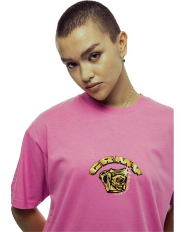GRIMEY CAMISETA GA711-PINK DE MANGA CORTA UNISEX ROSA