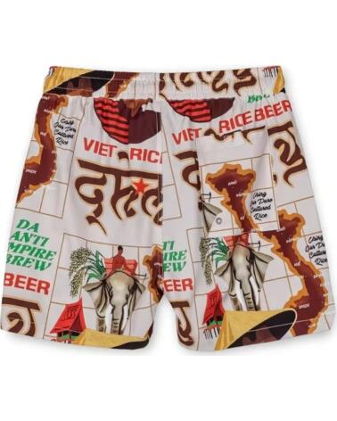 GRIMEY BAÑADOR GBS176-WHT ESTAMPADO MULTICOLOR