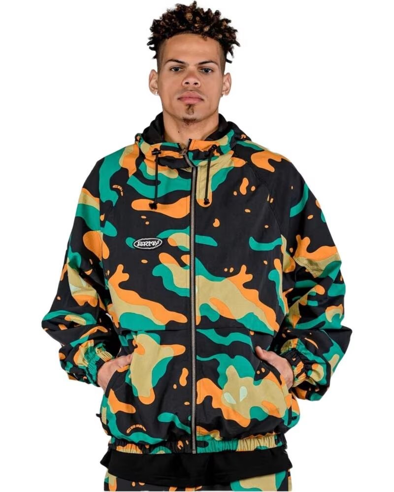 GRIMEY CHAQUETA GTJ179-BLK CAMUFLAJE HOMBRE MULTICOLOR