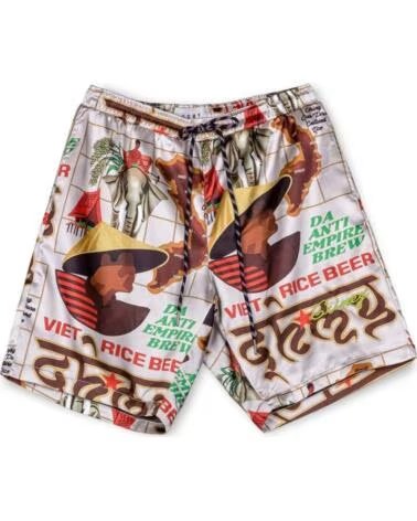GRIMEY BAÑADOR GPSS179-WHT ESTAMPADO MULTICOLOR