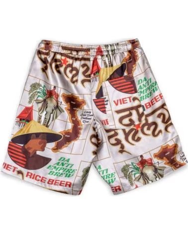 GRIMEY BAÑADOR GPSS179-WHT ESTAMPADO MULTICOLOR