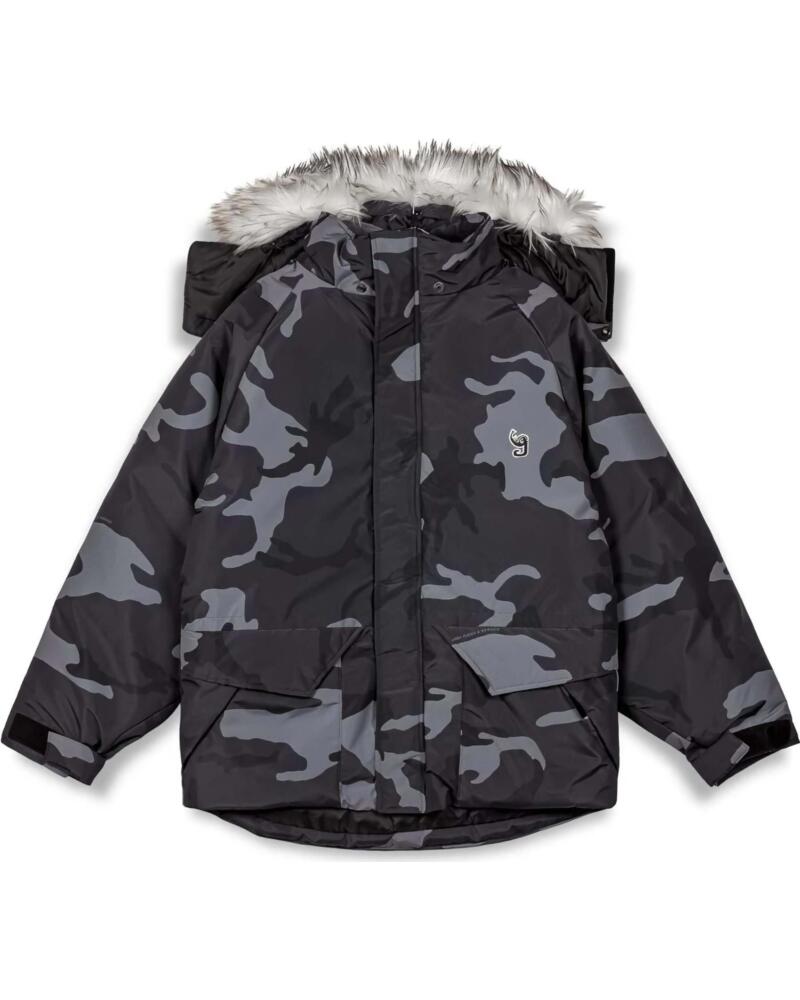 GRIMEY PARKA GPARK166-BLK DE CAMUFLAJE GRIS