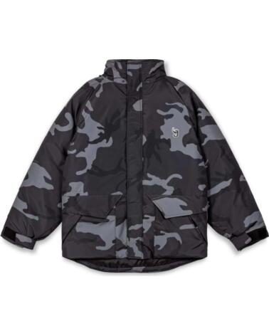 GRIMEY PARKA GPARK166-BLK DE CAMUFLAJE GRIS