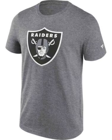 FANATICS CAMISETA RAIDERS 108M-00U2-8D-02K GRIS PARA HOMBRE