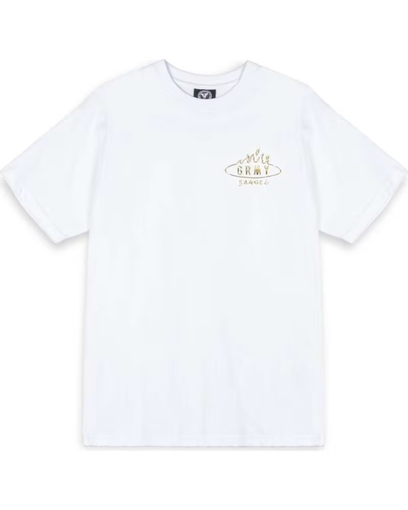 GRIMEY MAGLIETTA REGULAR TEE BIANCA BLANCO
