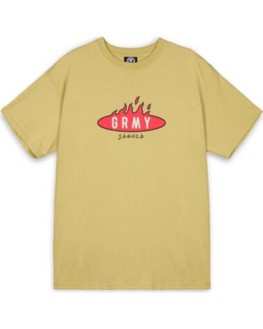 GRIMEY CAMISETA GA709-KHA MANGA CORTA AMARILLO