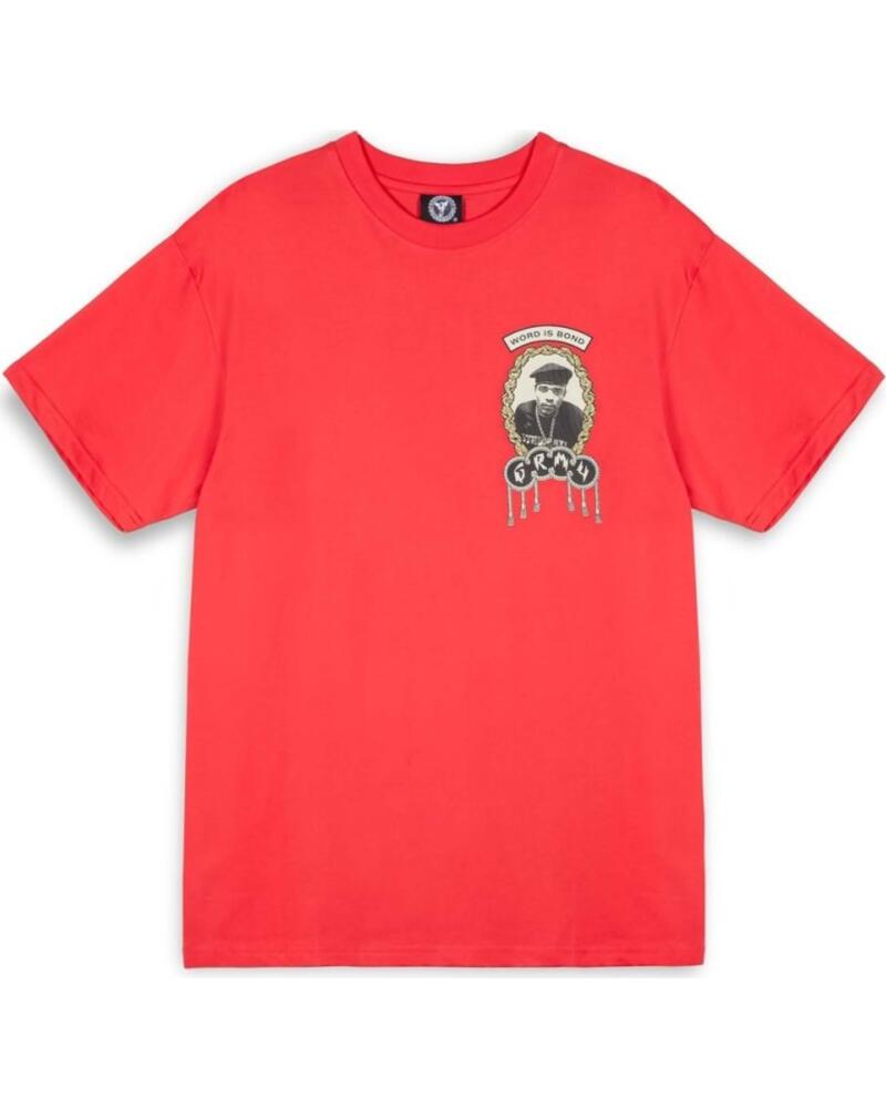 GRIMEY CAMISETA GA707-RED MANGA CORTA ROJA ROJO