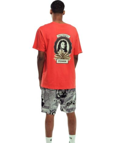 GRIMEY CAMISETA GA707-RED MANGA CORTA ROJA ROJO
