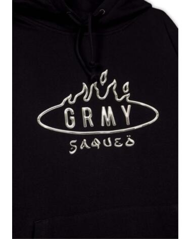 GRIMEY SUDADERA CON CAPUCHA GCH600-BLK UNISEX NEGRO