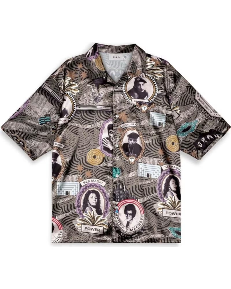 GRIMEY CAMISA SUPASTAR SATIN EN PARA HOMBRE MULTICOLOR