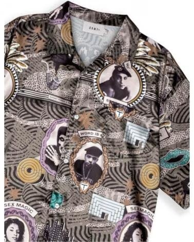 GRIMEY CAMISA SUPASTAR SATIN EN PARA HOMBRE MULTICOLOR