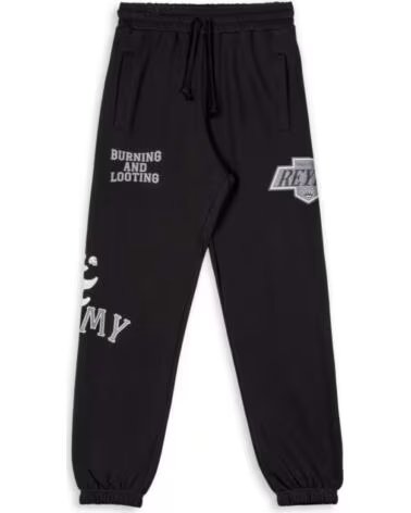 GRIMEY PANTALÓN GRTS259-BLK UNISEX NEGRO