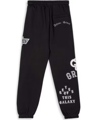 GRIMEY PANTALÓN GRTS259-BLK UNISEX NEGRO