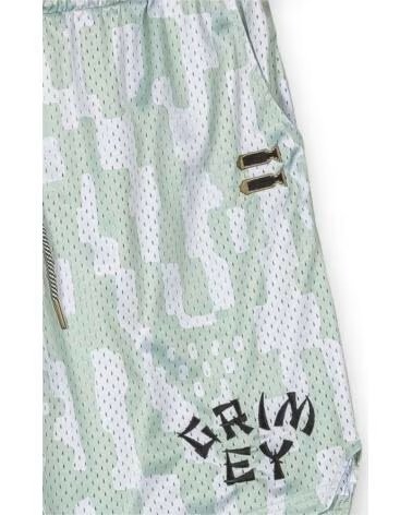 GRIMEY PANTALÓN CORTO GRBS185-WHT ESTAMPADO AZUL