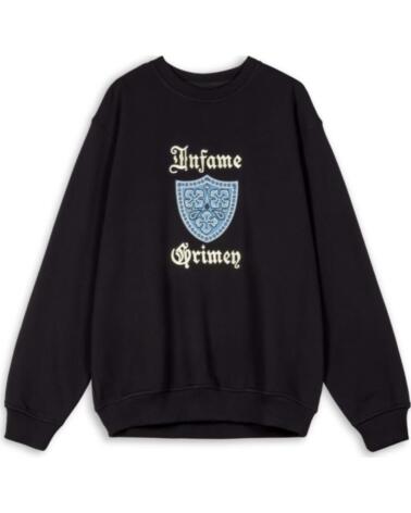 GRIMEY SUDADERA GSW592-BLK INFAME NEGRO