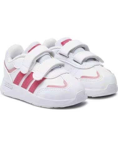 ADIDAS SNEAKERS JI1050 BIANCHE E ROSA PER BAMBINI MULTICOLOR