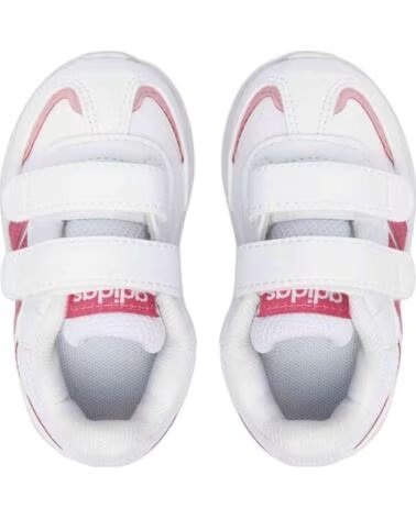 ADIDAS SNEAKERS JI1050 BIANCHE E ROSA PER BAMBINI MULTICOLOR