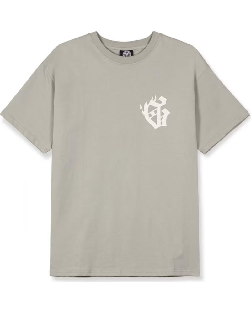 GRIMEY T-SHIRT SAOIRSE REGULAR FIT UNISEX GRIGIO