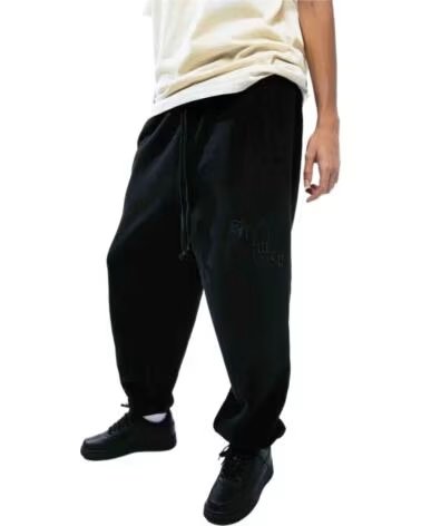 GRIMEY PANTALON LARGO EN PARA UNISEX NEGRO