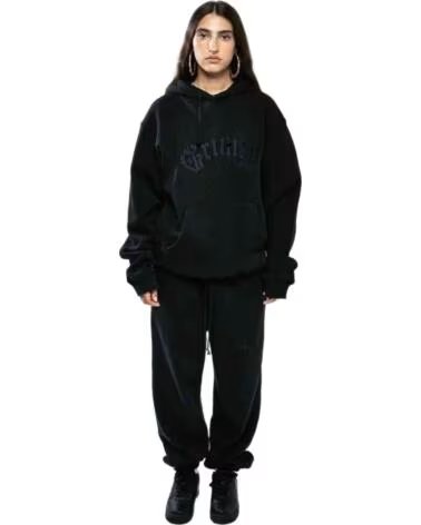 GRIMEY PANTALON LARGO EN PARA UNISEX NEGRO