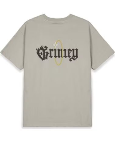 GRIMEY T-SHIRT SAOIRSE REGULAR FIT UNISEX GRIGIO