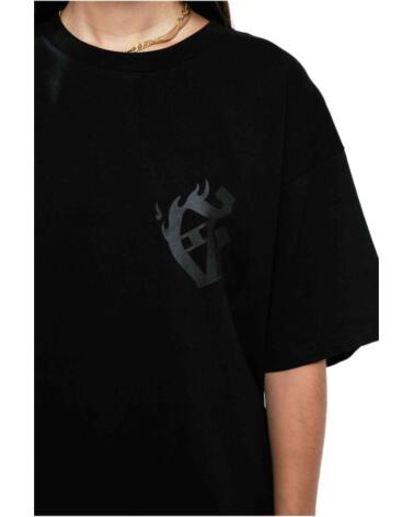 GRIMEY CAMISETA GA713-BLK MANGA CORTA NEGRA