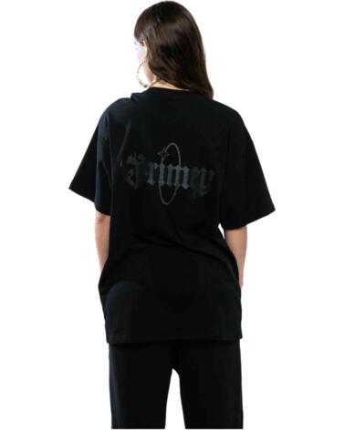 GRIMEY CAMISETA GA713-BLK MANGA CORTA NEGRA