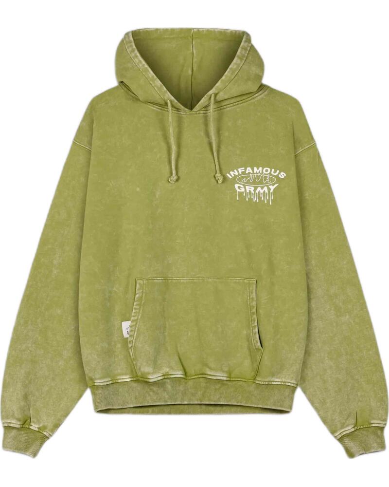 GRIMEY SUDADERA CON CAPUCHA GCH611-WGRN VERDE