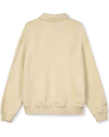 GRIMEY SUDADERA GPSW605-CRM EN PARA UNISEX BEIGE