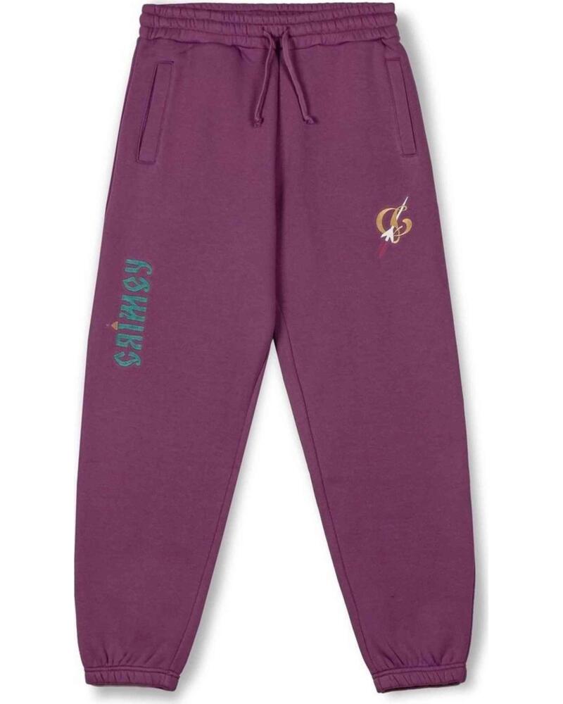 GRIMEY PANTALÓN DE CHÁNDAL GRT266-PRP MORADO NEGRO