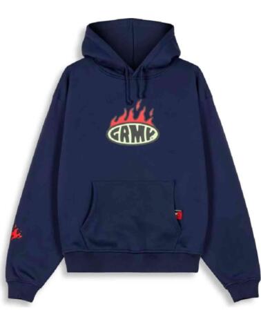 GRIMEY SUDADERA CON CAPUCHA GCH612-NVY AZUL