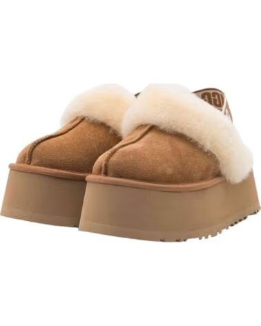 UGG SANDALIAS DE PLATAFORMA 1113474-0006 EN PARA MUJER MARRON