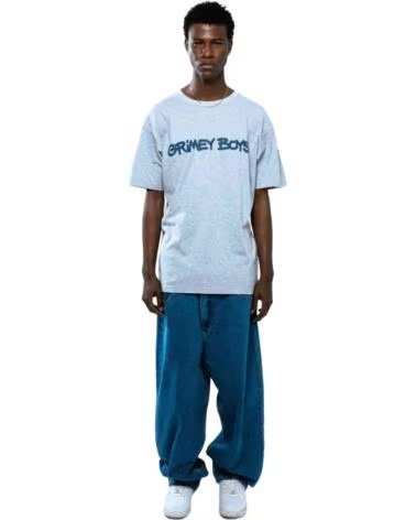 GRIMEY CAMISETA GA719-DSPG MANGA CORTA GRIS