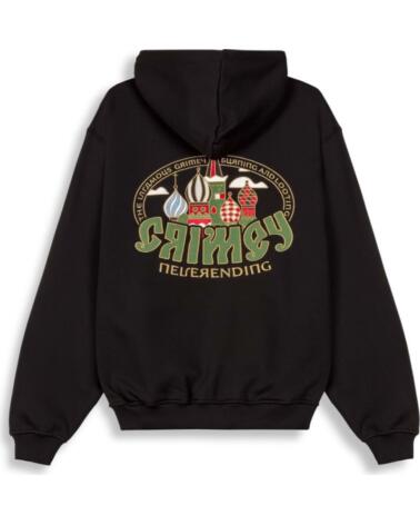 GRIMEY SUDADERA CON CAPUCHA GCH604-BLK MULTICOLOR