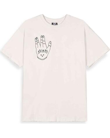 GRIMEY CAMISETA GA732-WHT MANGA CORTA ESTAMPADO MUJER