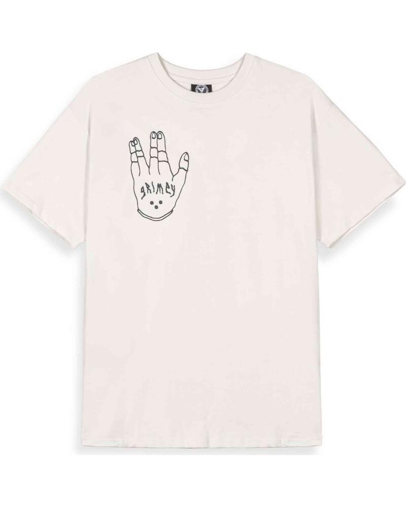 GRIMEY CAMISETA GA732-WHT MANGA CORTA ESTAMPADO MUJER