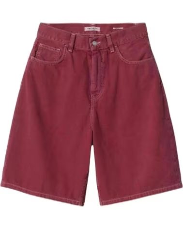 CARHARTT WIP PANTALÓN CORTO I034839-2UKXX ROJO