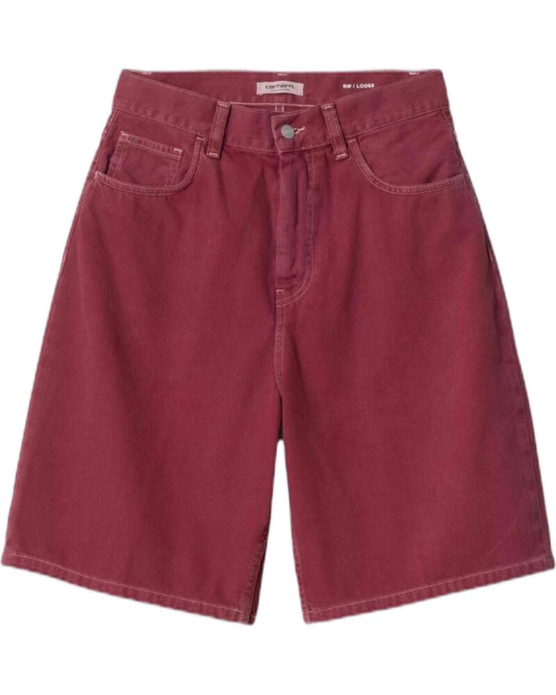CARHARTT WIP PANTALÓN CORTO I034839-2UKXX ROJO