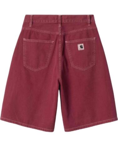 CARHARTT WIP PANTALÓN CORTO I034839-2UKXX ROJO