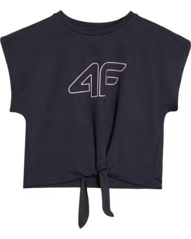 4F CAMISETA DE MANGA CORTA JWSS25TFTSF1184-20S EN PARA NI NEGRO