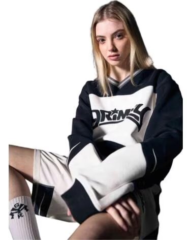 GRIMEY SUDADERA GSW622-BLK ESTILO URBANO NEGRO