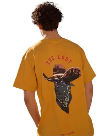 GRIMEY T-SHIRT GA744-BRW À MANCHES COURTES UNISEXE MARRON