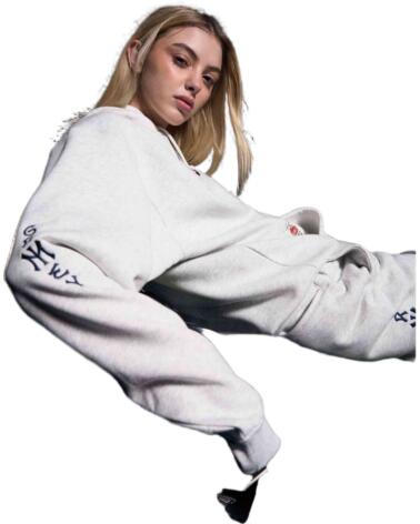 GRIMEY SUDADERA CON CAPUCHA GCH626-SPG UNISEX GRIS