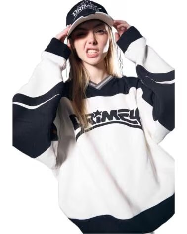 GRIMEY SUDADERA GSW622-BLK ESTILO URBANO NEGRO