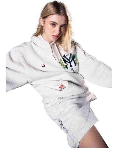 GRIMEY SUDADERA CON CAPUCHA GCH626-SPG UNISEX GRIS