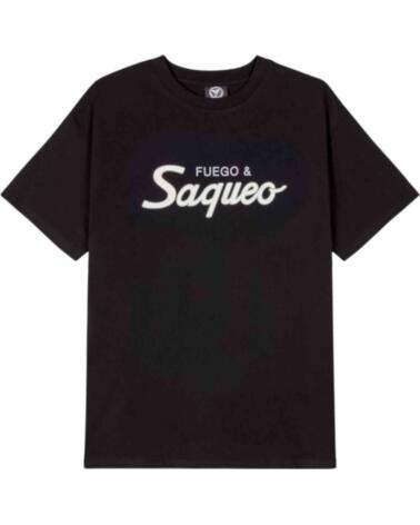 GRIMEY CAMISETA DE MANGA CORTA GA741-BLK EN PARA UNISEX NEGRO