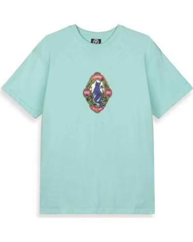 GRIMEY CAMISETA LIGHT BLUE CON GRÁFICO